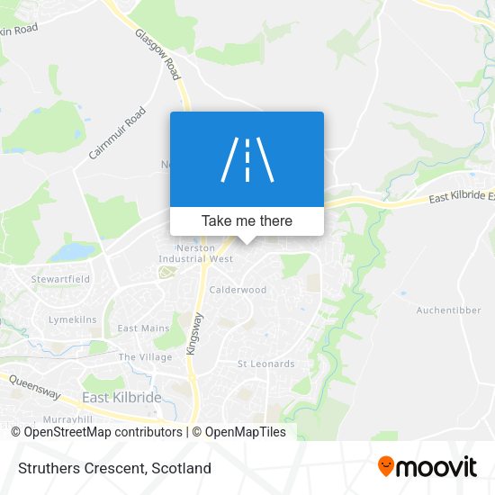 Struthers Crescent map