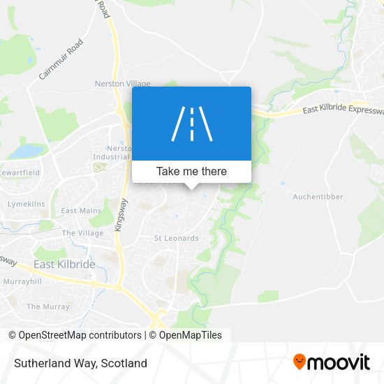 Sutherland Way map
