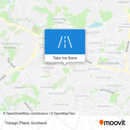 Tobago Place map