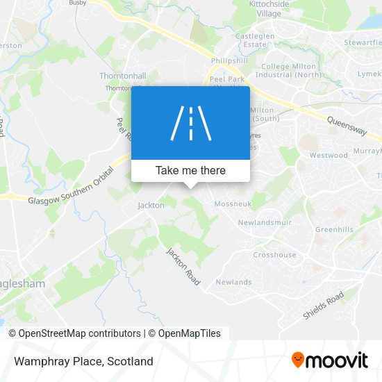 Wamphray Place map