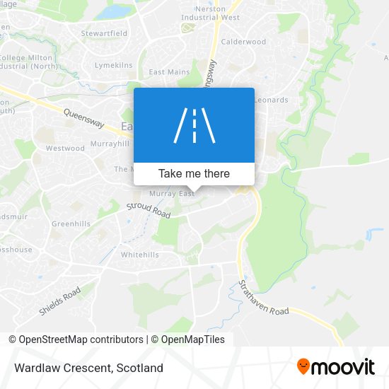 Wardlaw Crescent map