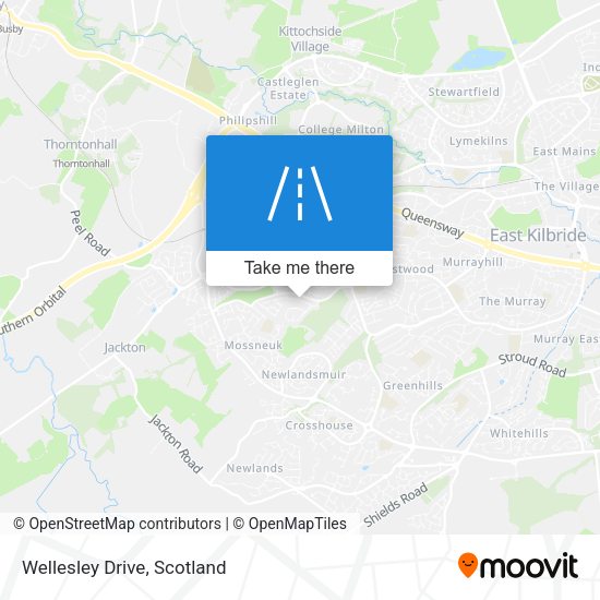 Wellesley Drive map