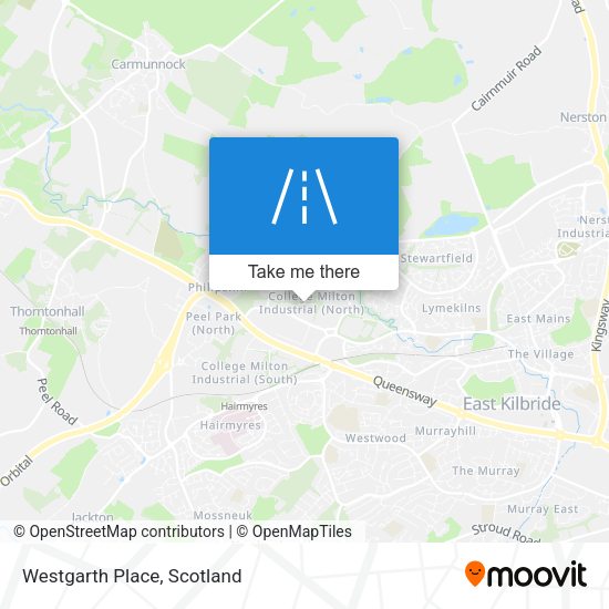 Westgarth Place map