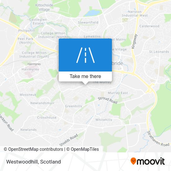 Westwoodhill map