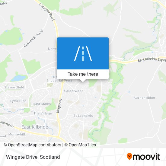Wingate Drive map
