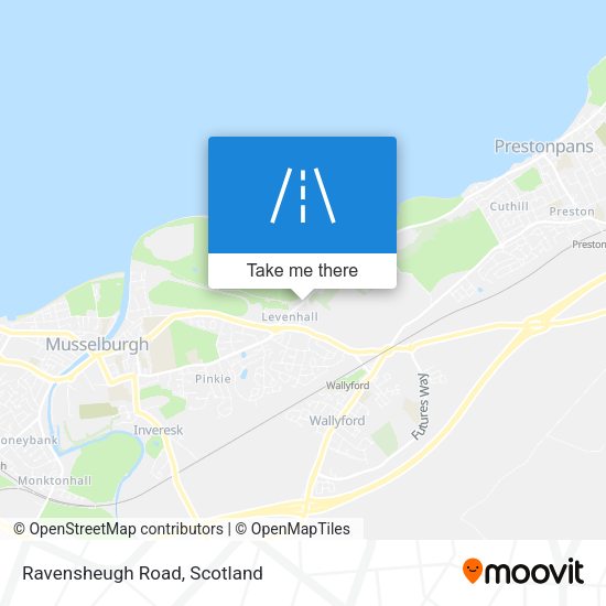 Ravensheugh Road map