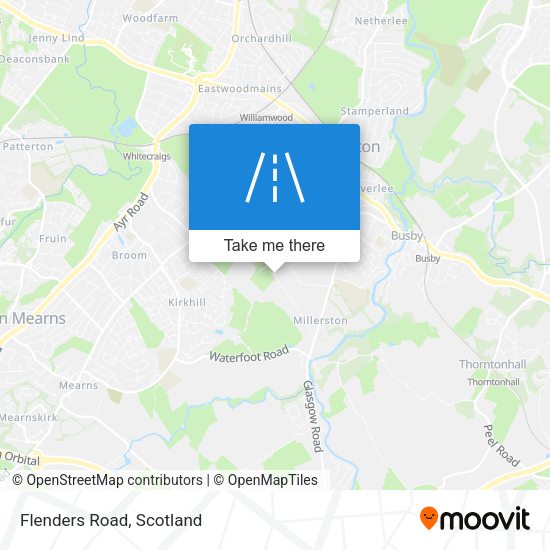 Flenders Road map