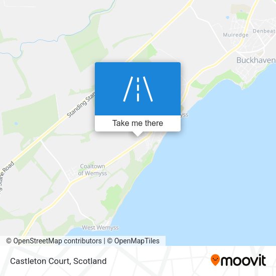 Castleton Court map