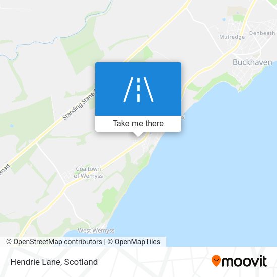 Hendrie Lane map