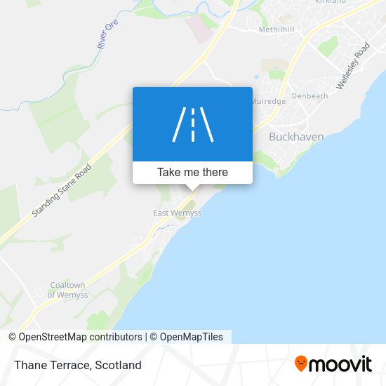 Thane Terrace map