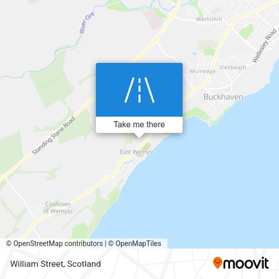 William Street map