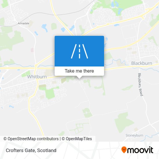 Crofters Gate map
