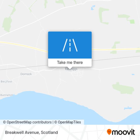 Breakwell Avenue map