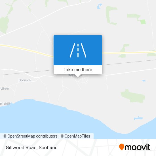 Gillwood Road map