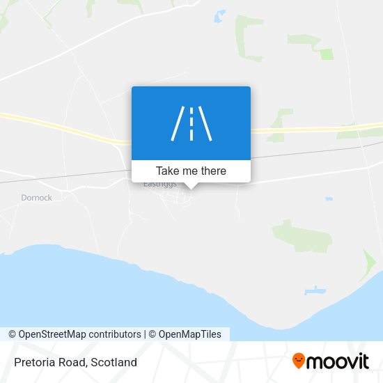 Pretoria Road map