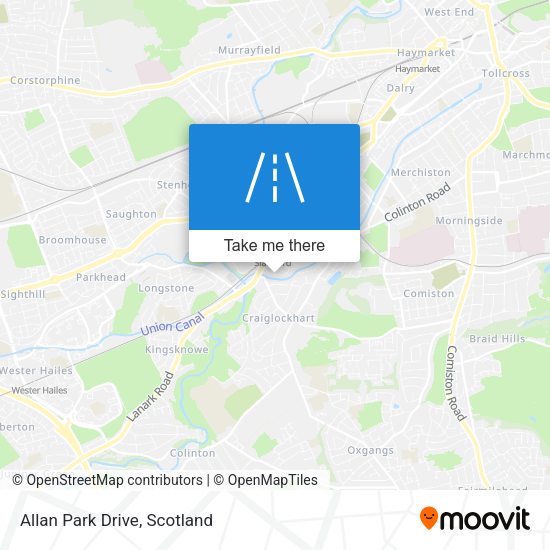 Allan Park Drive map