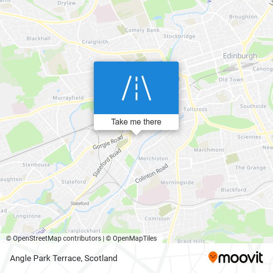 Angle Park Terrace map