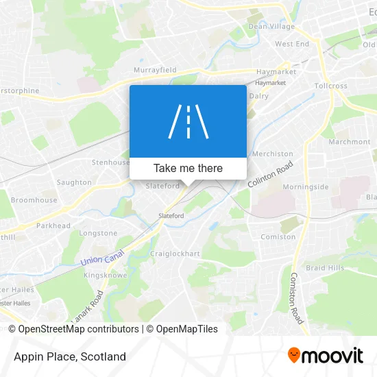 Appin Place map