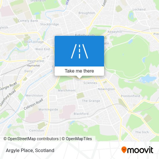 Argyle Place map