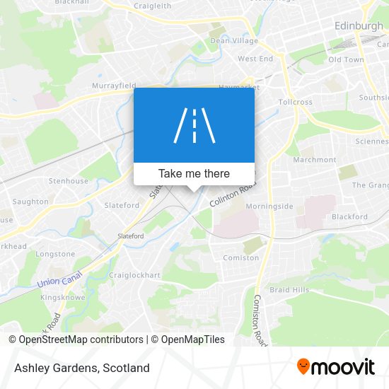 Ashley Gardens map