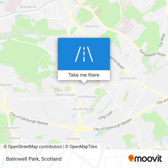 Balmwell Park map