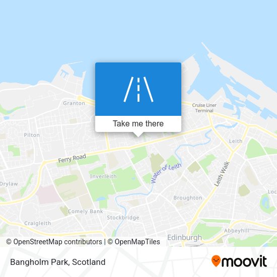 Bangholm Park map