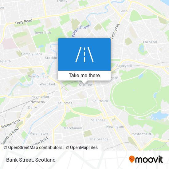 Bank Street map