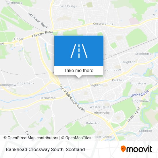 Bankhead Crossway South map