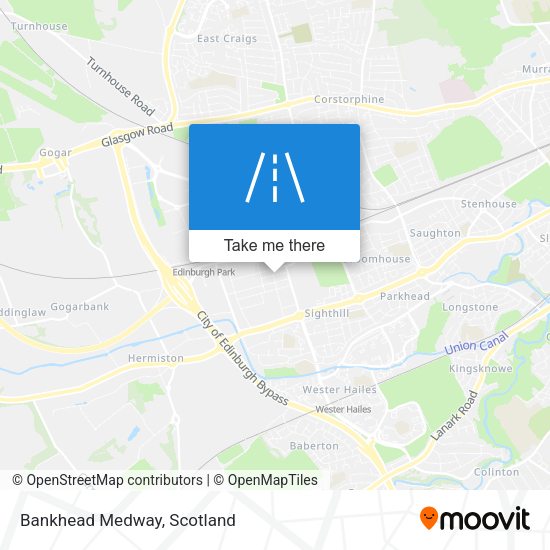 Bankhead Medway map