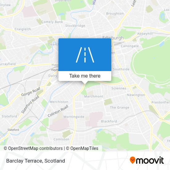 Barclay Terrace map