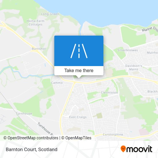 Barnton Court map