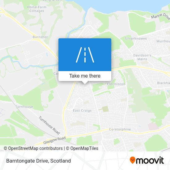 Barntongate Drive map