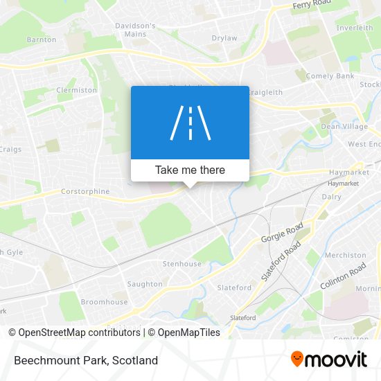 Beechmount Park map
