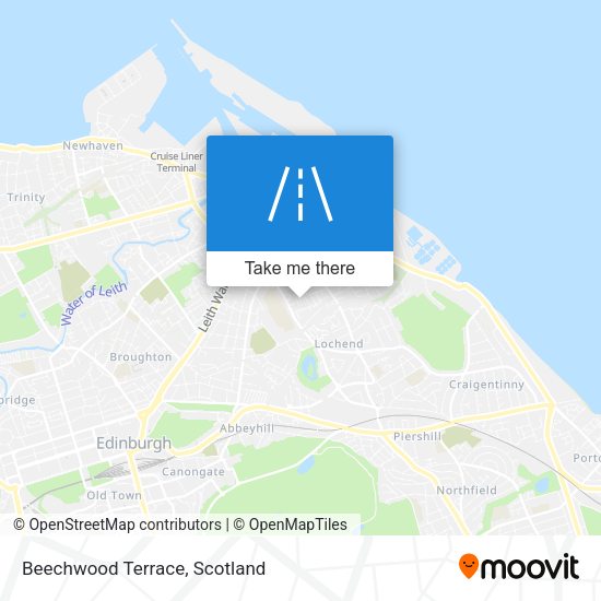 Beechwood Terrace map