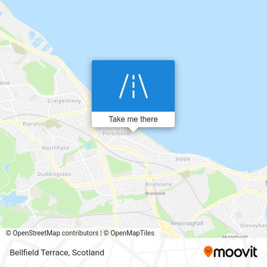 Bellfield Terrace map