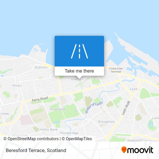 Beresford Terrace map
