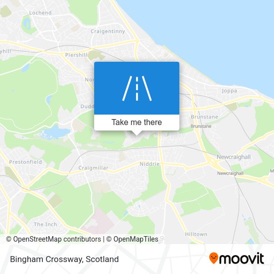 Bingham Crossway map
