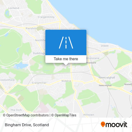 Bingham Drive map