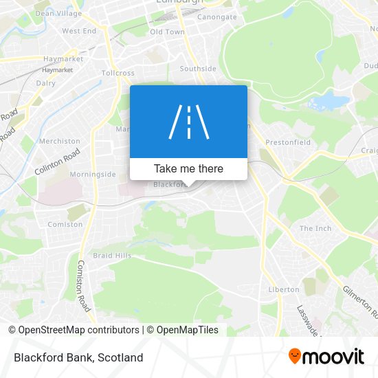 Blackford Bank map