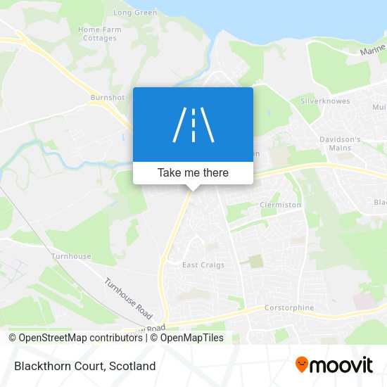 Blackthorn Court map