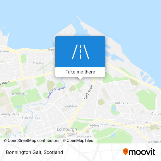Bonnington Gait map