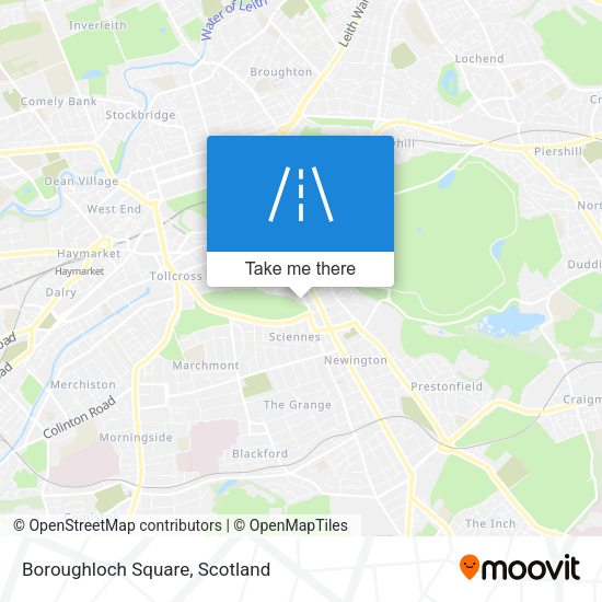 Boroughloch Square map