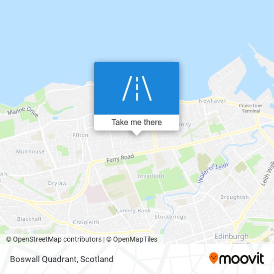 Boswall Quadrant map