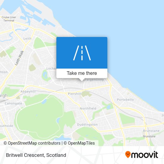 Britwell Crescent map