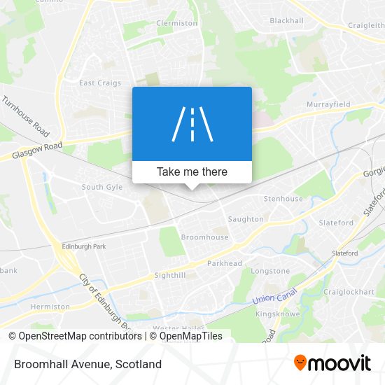 Broomhall Avenue map