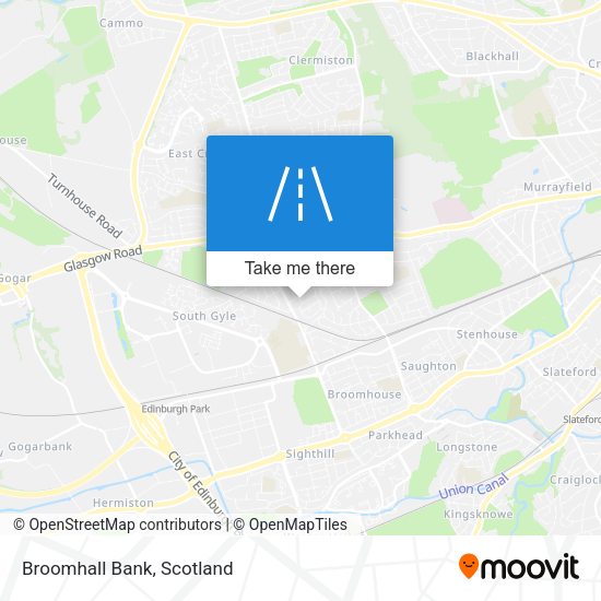 Broomhall Bank map