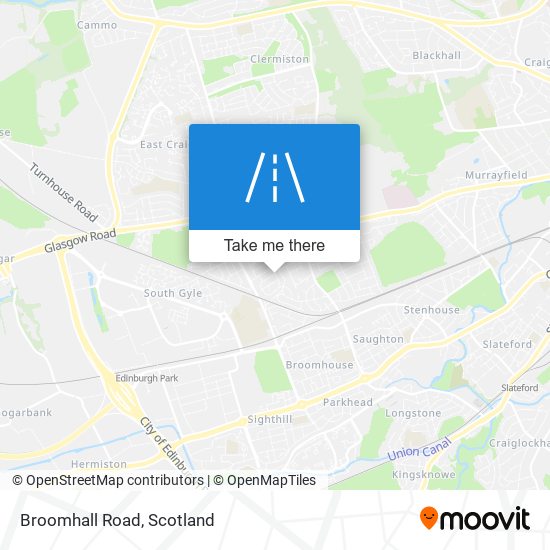 Broomhall Road map