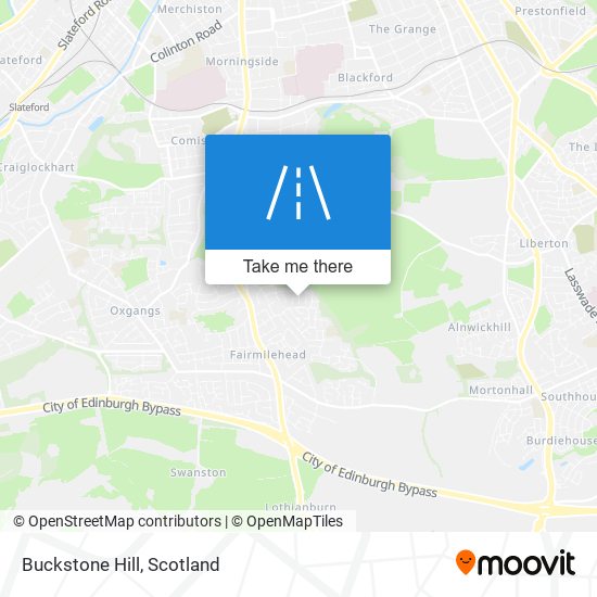 Buckstone Hill map