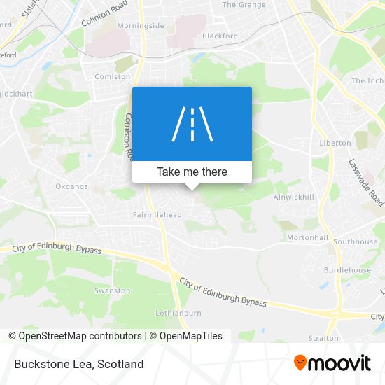 Buckstone Lea map