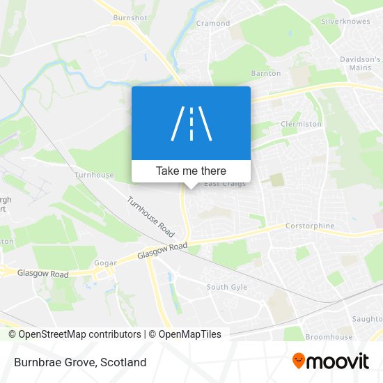 Burnbrae Grove map